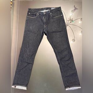 Bonobos Cuffed Dark Blue Straight Jeans 34/32